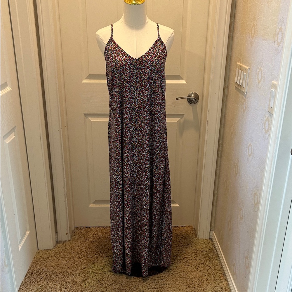 Old Navy Multicolor Floral Maxi Dress in Women’s Medium NWT